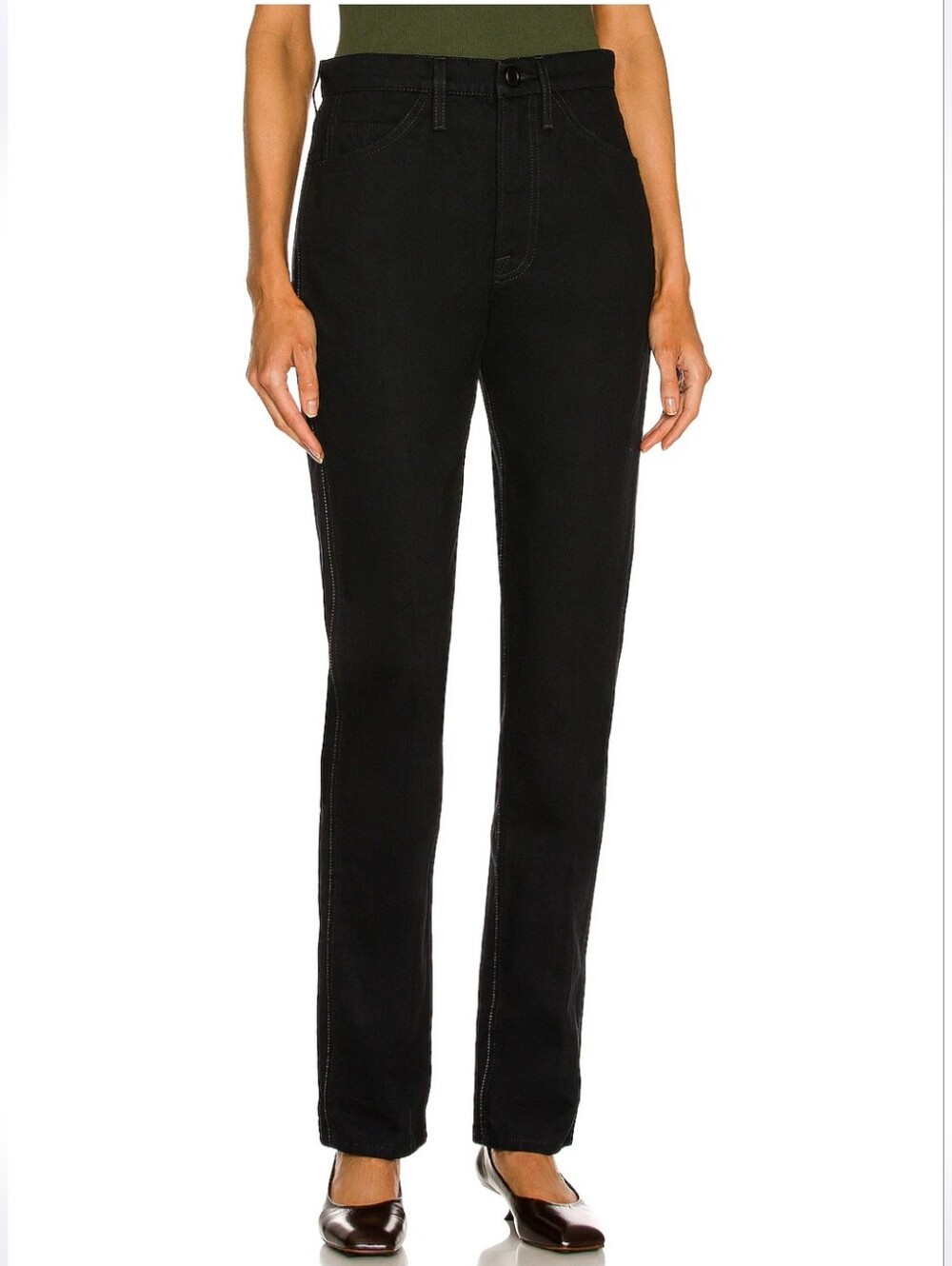 NWT Frame Le Italien True Straight Jeans (29)